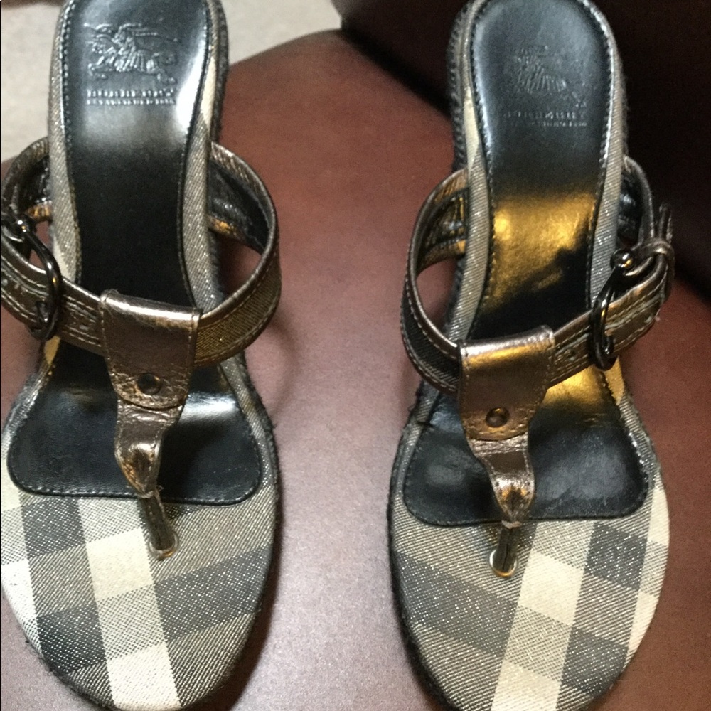 Burberry Wedge sandals